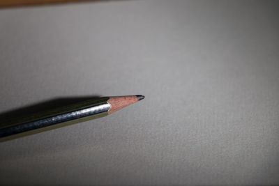 Detail shot of a pencil