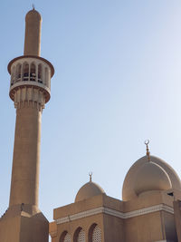 Low angle view of building against sky