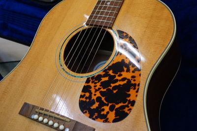 Close-up of guitar