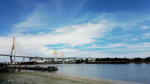 Built structure against cloudy sky