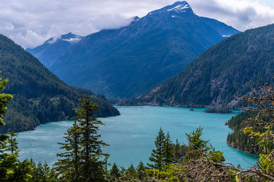 Hiking scenes in the beautiful north cascades wilderness.