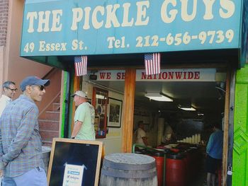 Information sign on wall