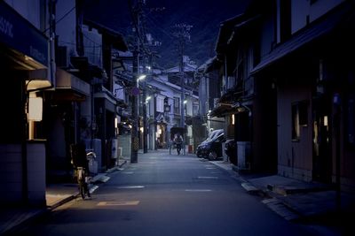Street amidst buildings in city