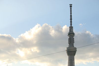 Low angle view of building against sky