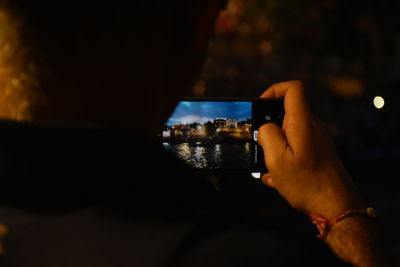 Night view of varanasi