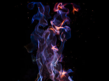 Close-up of fire