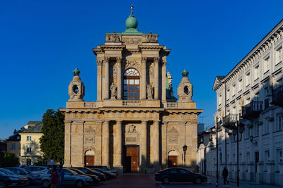 Low angle view of church