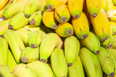 Full frame shot of fruits for sale at market stall