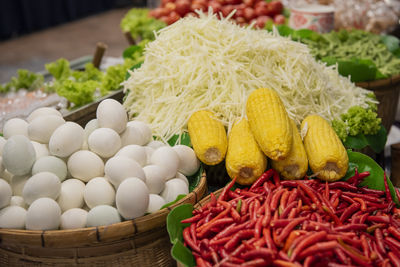 Close-up of food