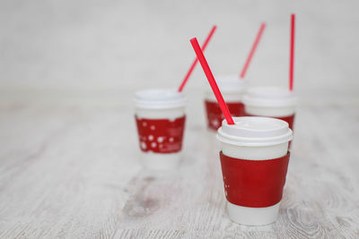 Close-up of drink on table