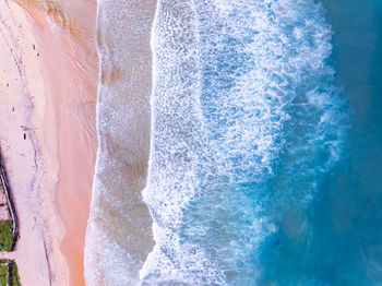 Aerial view of beach