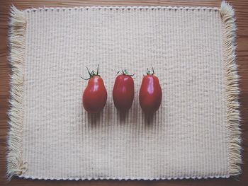Close-up of red chili peppers