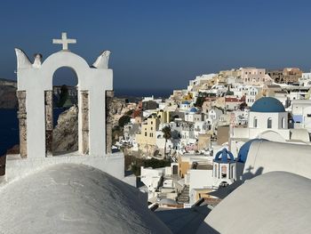 View of church