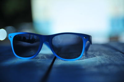 Close-up of sunglasses