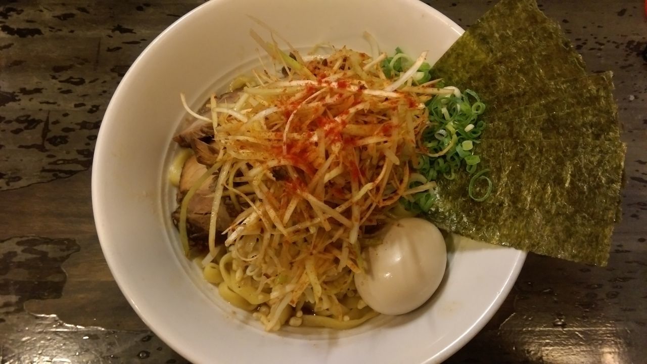 food and drink, food, indoors, healthy eating, freshness, table, plate, still life, bowl, high angle view, ready-to-eat, vegetable, serving size, meal, directly above, spoon, close-up, fork, noodles, soup