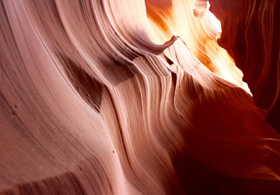 Close-up of rock formations