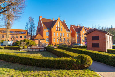 Buildings in city