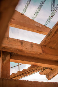 Low angle view of bridge