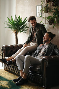 sitting