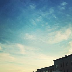 Low angle view of building against sky