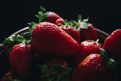 Close-up of strawberries