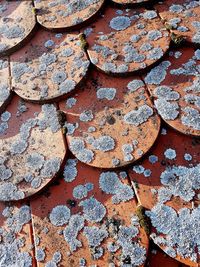 Full frame shot of rusty metal