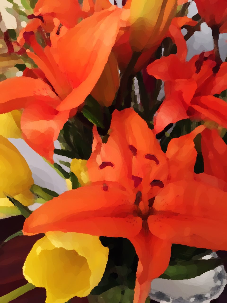 orange color, red, flower, petal, growth, freshness, fragility, leaf, beauty in nature, close-up, plant, flower head, nature, blooming, day, no people, outdoors, orange, focus on foreground, sunlight