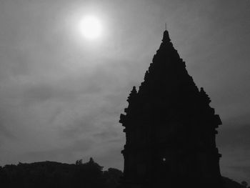 Low angle view of temple