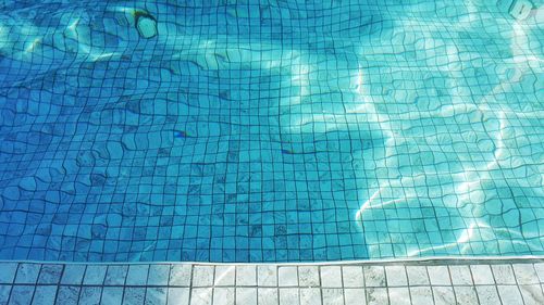 Full frame shot of swimming pool