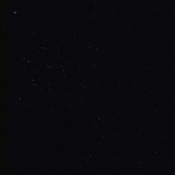 Low angle view of star field at night