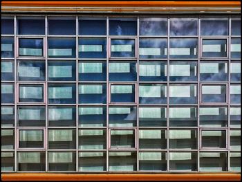 Full frame shot of modern building