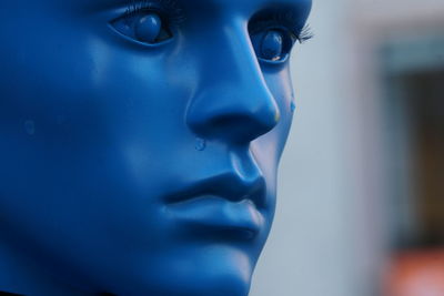 Close-up of a sculpture