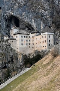 Castle on rock formations