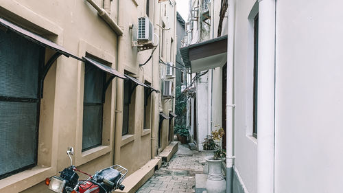 Buildings in stone town in zanzibar in tanzania 