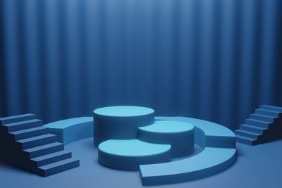 Close-up of piano keys on table