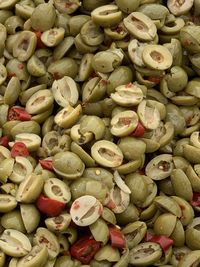 Full frame shot of coffee beans in market