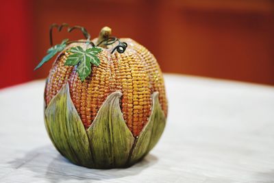 Close-up of fruits on table