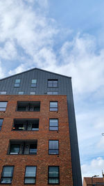 Low angle view of building against sky