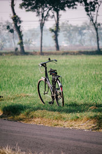 Onthel cycle in indonesia