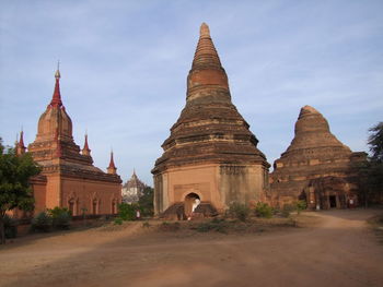 Temple against sky