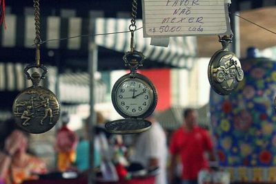 Close up of clock