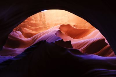 Close-up of cave