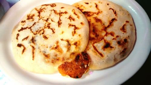 Close-up of food in plate