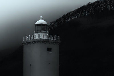 Lighthouse against clear sky