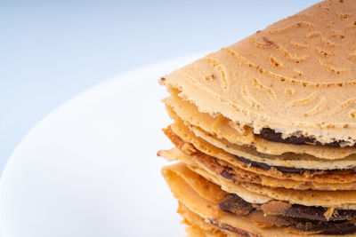 Close-up of cake on plate