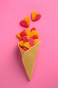 Close-up of heart shape