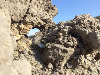 Rock formations on rock formation