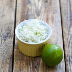 Close-up of salad in bowl on table