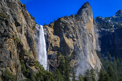 Panoramic view of rocky mountains against sky