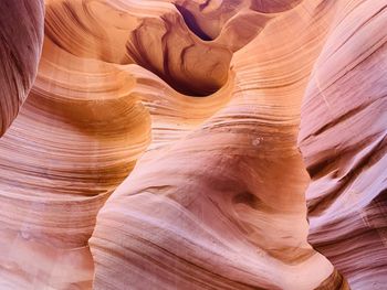 Full frame shot of rock formations